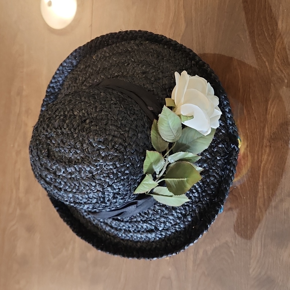 Black Straw Hat